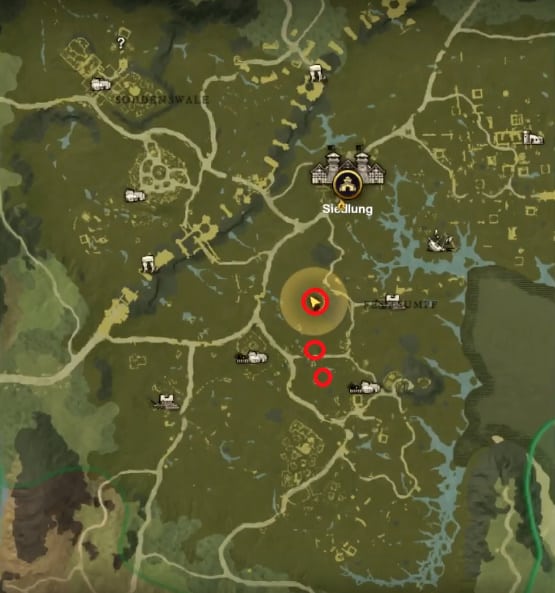New World Öl Guide - Sumpfgebiet