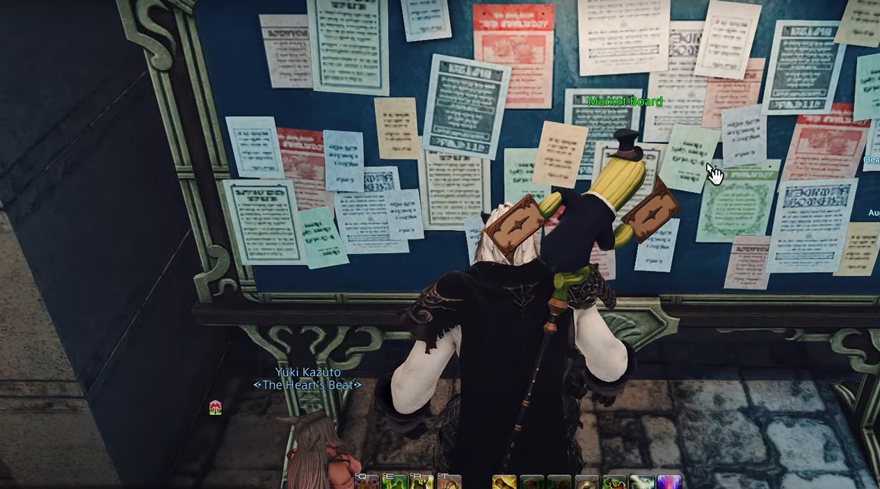 FFXIV Gil Guide - Market Board