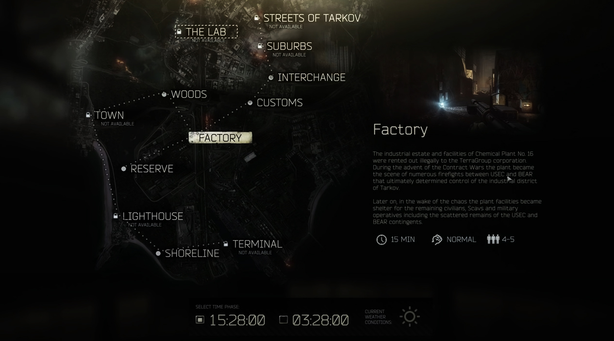 eft guide - Maps