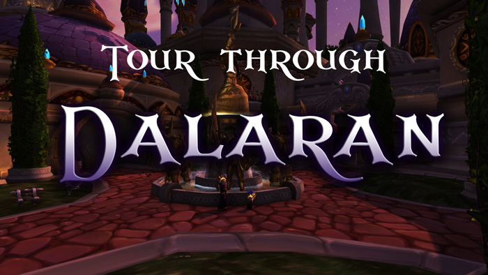 Tour through Dalaran WotLK Classic WoW