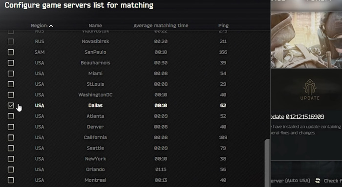 eft ping server